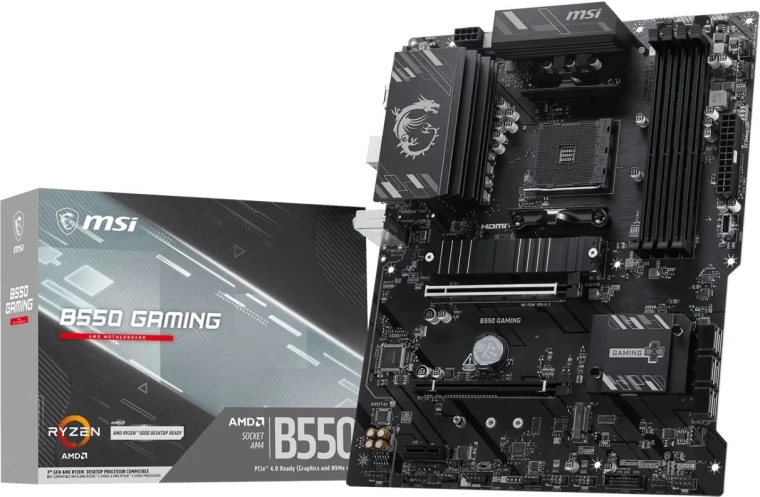 Carte mère gaming MSI B550 AM4 ATX