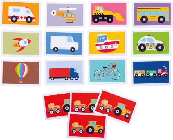 Snap! Card Game Transport – BIGJIGS TOYS