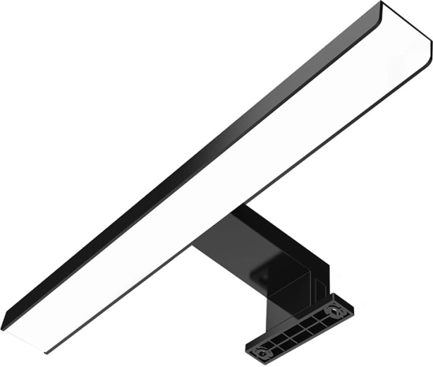 Solight led-badkamerverlichting boven de spiegel 3-in-1 7 W 4000 K IP44 40 cm zwart