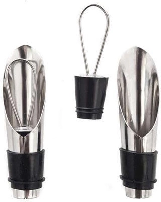 RVS schenktuit met afsluiting CULINARIA, 2 stuks