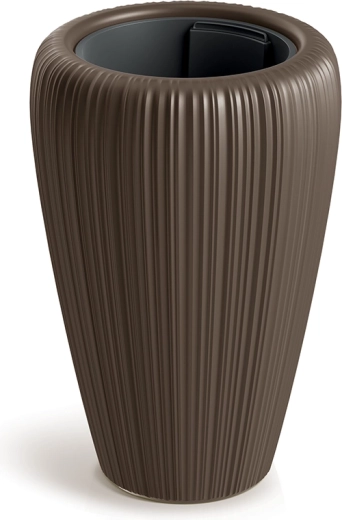 Bloempot OROBO 39,5 cm hazelnoot