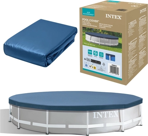 Bâche de couverture Intex pour piscine gonflable Easy Set 366 cm