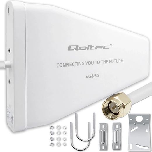 antenne directionnelle extérieure 4G/5G LTE 9 dBi, N femelle, IP67, câble 3 m