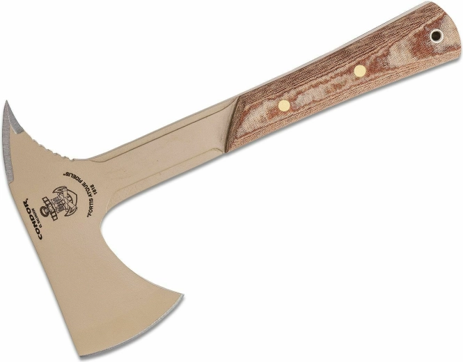 Condor Fortis Fidelis Tactical Axe with Kydex Sheath