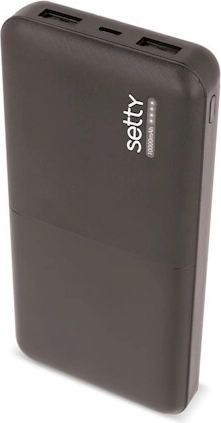 Setty power bank 10000 mAh black