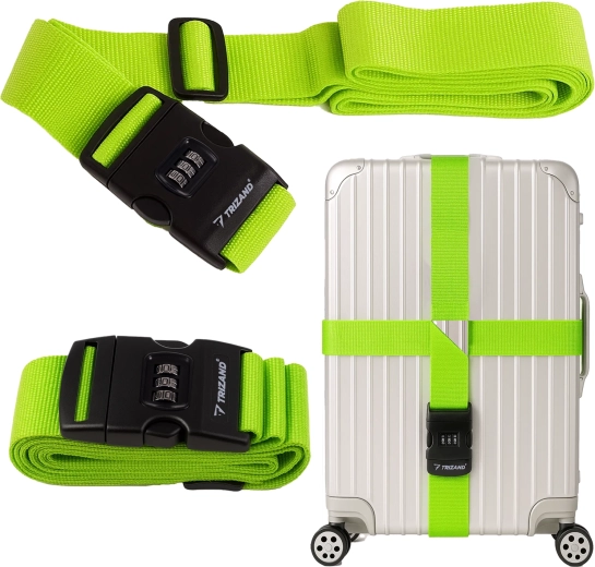 Trizand luggage security strap with combination lock 3.9 m