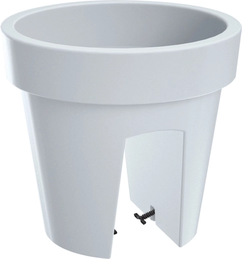 Jardinière pour rambarde Lofly Railing 24,5 cm blanche