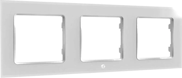 Frame for triple switch Shelly white
