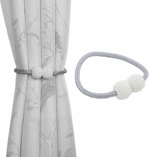 Ag701b gordijnhouder parel