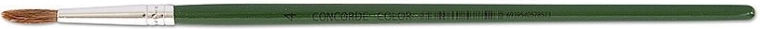 Round school brush CONCORDE Color No. 4