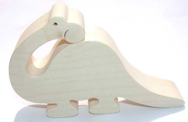 Wooden Animal Brontosaurus