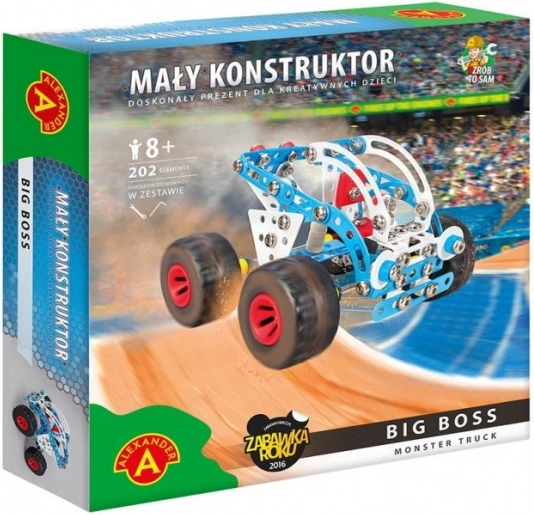 jeu de construction monster truck big boss – petit constructeur
