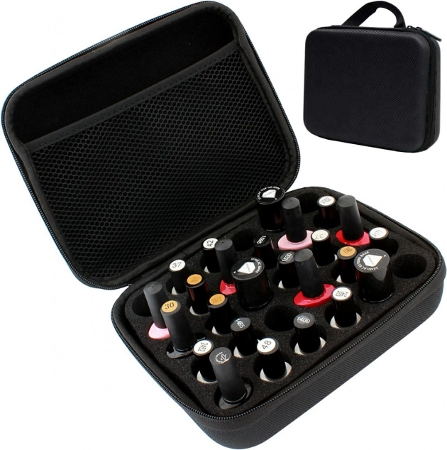 Ag675 étui pour 30 vernis à ongles