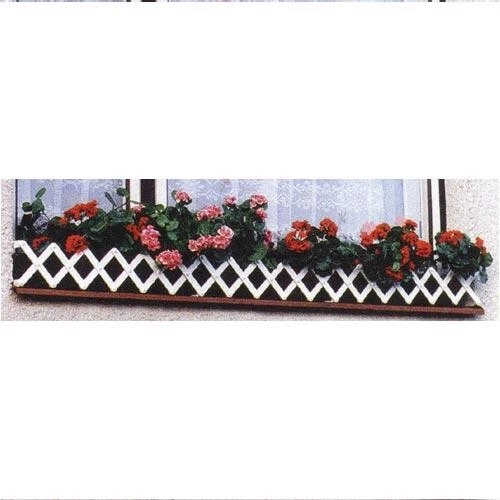 Fenster-Garten 70–80 cm weiß