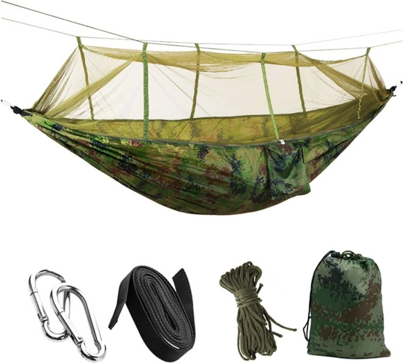 AG233F HAMAC AVEC MOUSTIQUAIRE DE VOYAGE