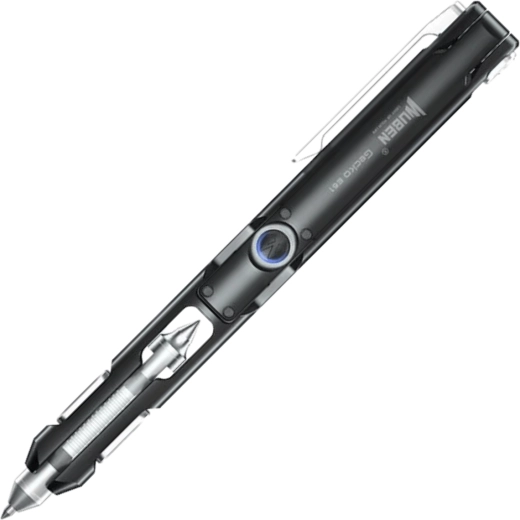 Wuben E61 multifunctionele zaklamp met pen 130 lm zwart