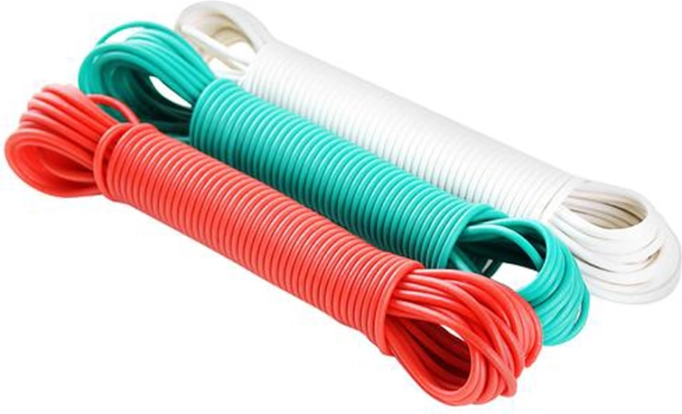 Wäscheleine mit Stahlseil 20 m