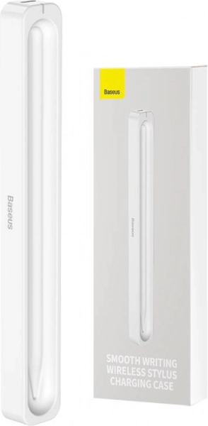 Wireless charging case for stylus BASEUS Smooth Writing – white
