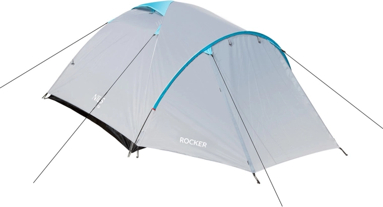 Tente de randonnée NILS Camp Rocker grise