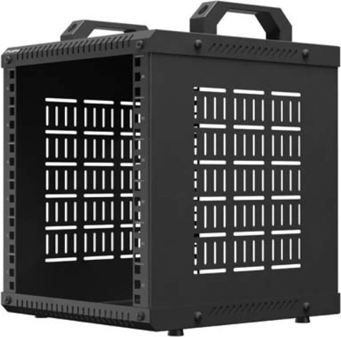 Armoire rack ouverte Lanberg 10" 6U 280 x 300 mm noire