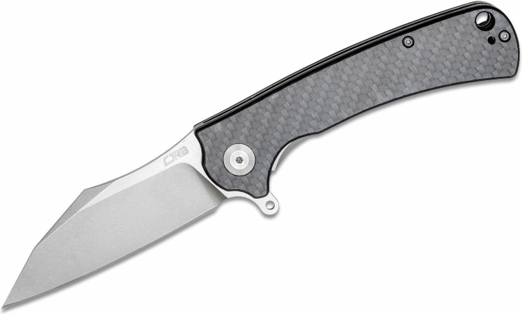 CJRB Talla Carbon Fiber zakmes, grijs, koolstofvezel, 8,7 cm