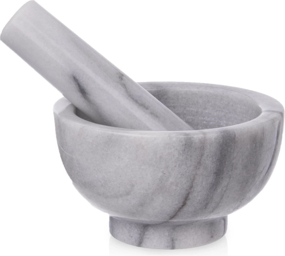 Marble Mortar and Pestle 11.5 cm