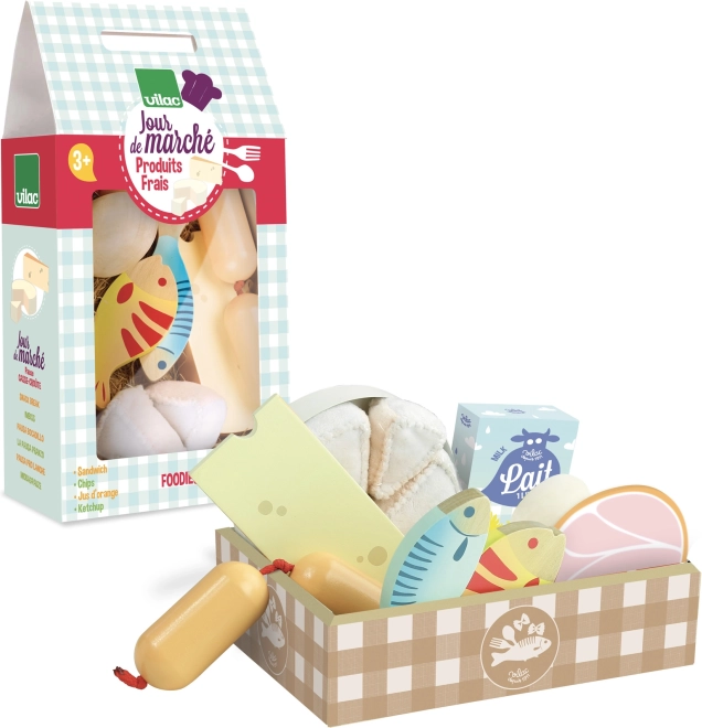 Vilac wooden set Fresh Groceries