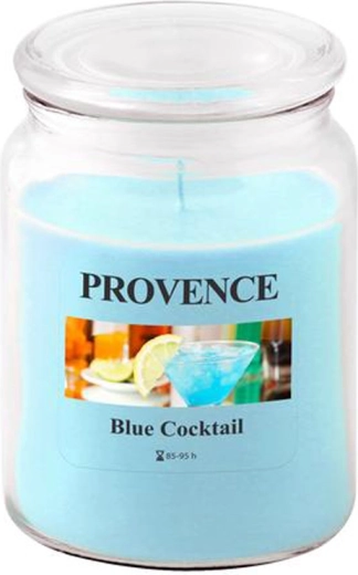 Geurkaars in glas PROVENCE Blue Cocktail 95 uur
