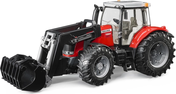 Tracteur Bruder Massey Ferguson 7624 avec chargeur frontal
