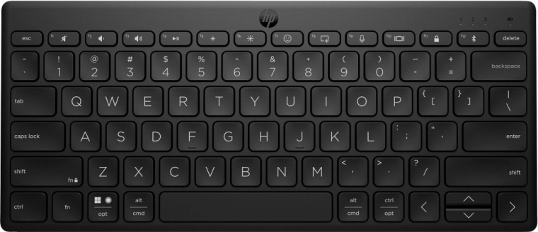 HP 350 Compact Multi‑Device Wireless Keyboard Black