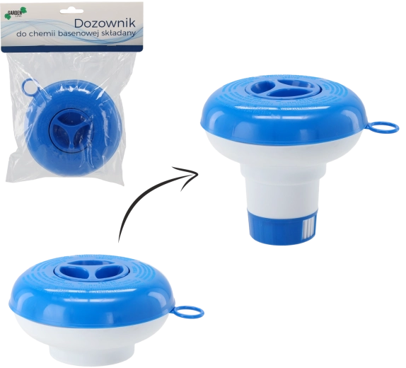 Folding Pool Chemical Dispenser