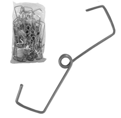 Clips voor WECK inmaakwierpotten, metalen, 13,5 cm, 20 stuks