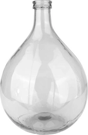 Dame-jeanne 10 l en verre avec goulot de 4 cm