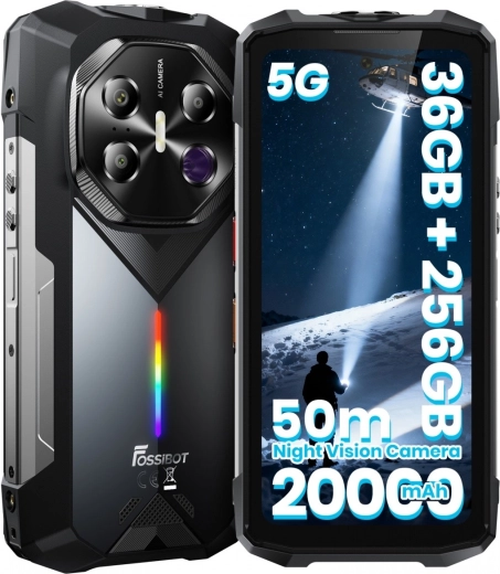 Slimme telefoon Fossibot F113 grijs