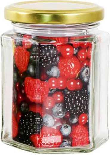 Inmaakglas met deksel TORO 278 ml