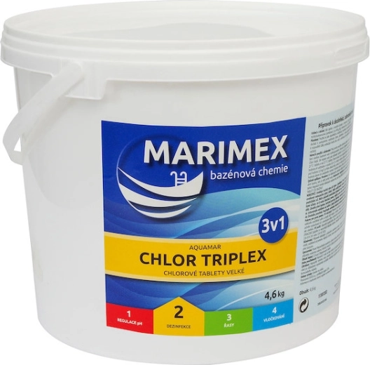 Marimex Chlor Triplex – tablettes à dissolution lente 4,6 kg