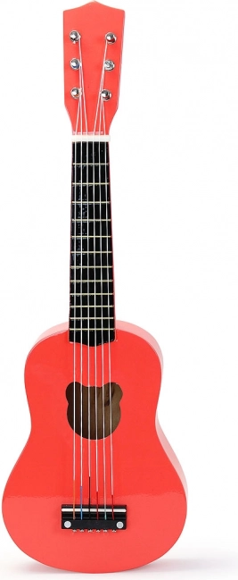 Vilac orange wooden kids’ guitar