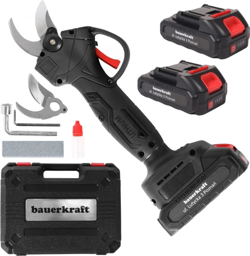 21 V Cordless Electric Garden Pruning and Hedge Shears