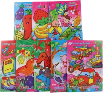 Coloriages pour enfants – images simples à colorier