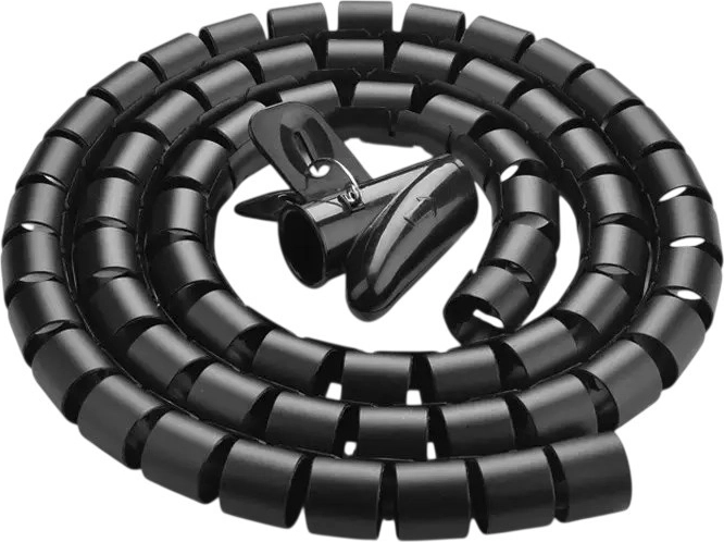 UGREEN LP121 spiral cable organizer 3 m black
