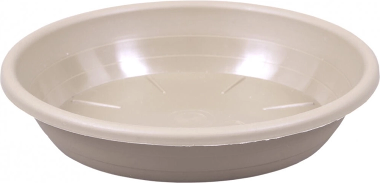 Sous-coupe pour pot de fleurs SAKURA Modern 26 cm brun clair