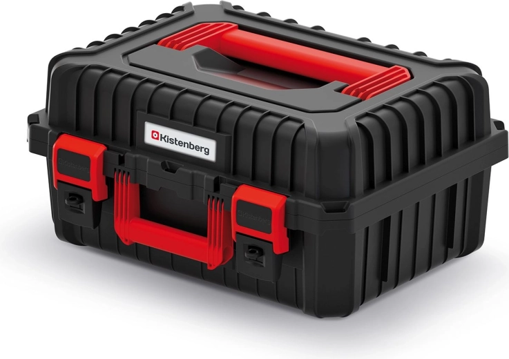 Protective tool case with foam insert 445 × 360 × 216 mm – black