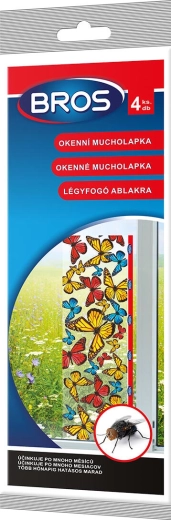 BROS Window Fly Trap Strips (4 pcs)