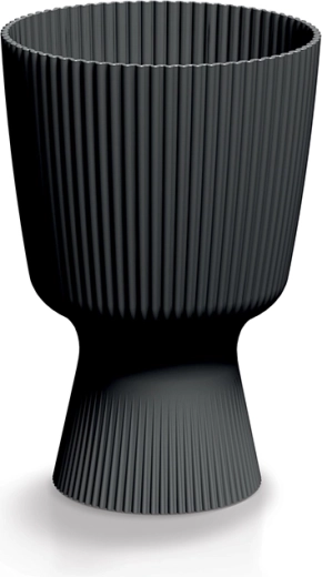 Pot de fleurs Milly Round 14,6 cm anthracite