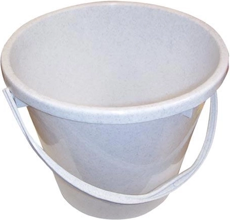 Bucket 15 l with measuring scale, granite