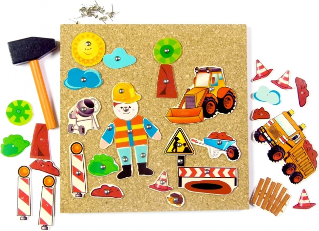 Jeu à marteler construction HESS