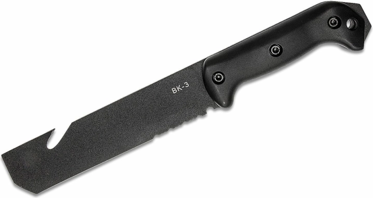 KA-BAR Becker Tac Tool tactical knife 17.5 cm, black, Zytel, sheath