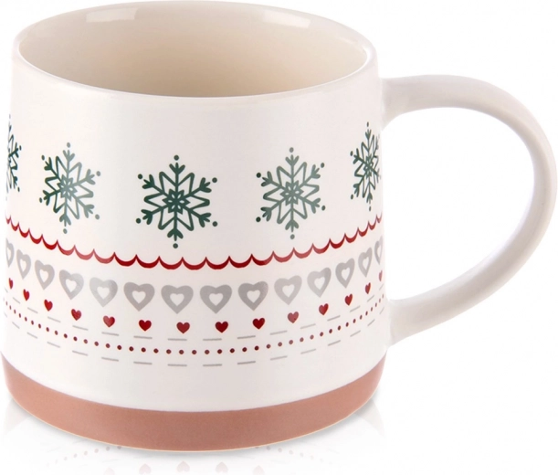 Porcelain mug 380 ml with winter motif Orion