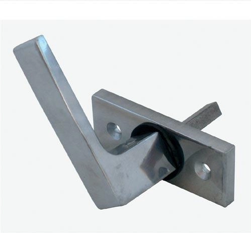 Aluminum window half-olive handle