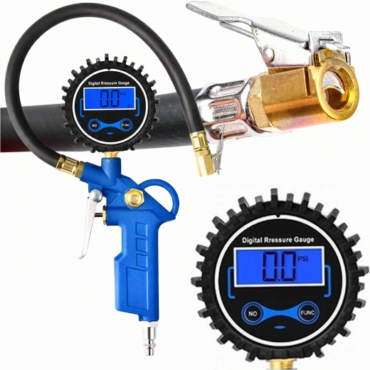 Digital Tire Inflator Gun with Pressure Gauge 14 bar